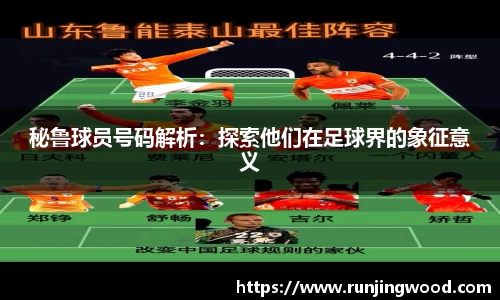 秘鲁球员号码解析：探索他们在足球界的象征意义